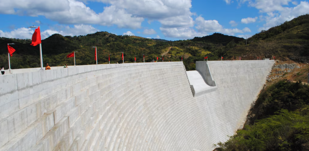 A view of the Portuguese Dam in Puerto Rico