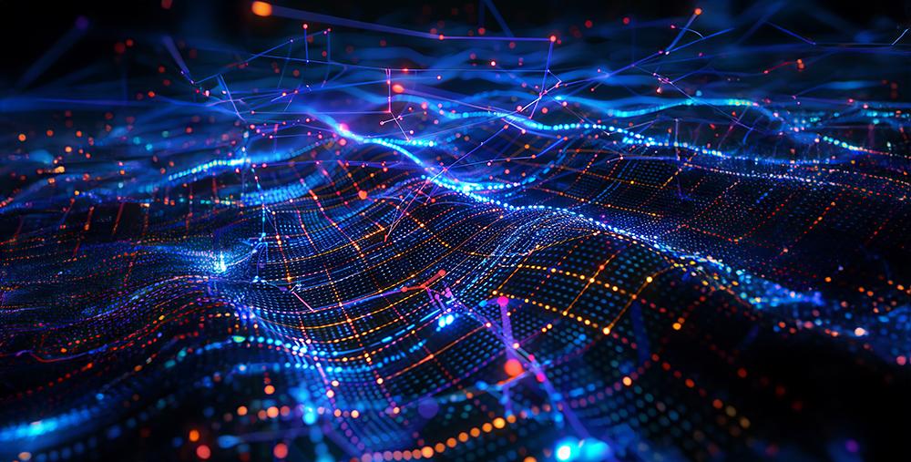 Adobe stock illustration of a quantum network