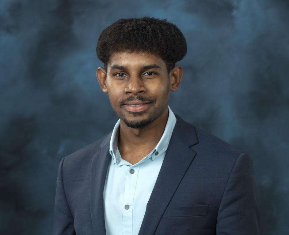 Shantonio Birch, founder of ThermoVerse is pictured here