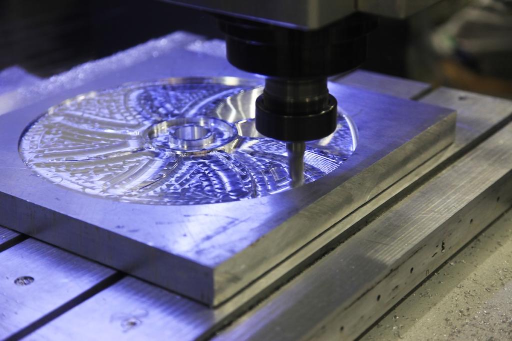 Lathe, milling and drilling industry. CNC technology. Image from Envato