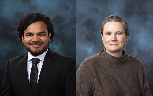Dr. Prasanna Date and Dr. Kathleen Hamilton