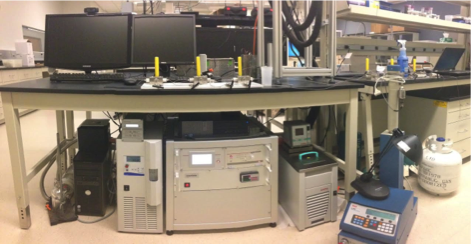 700 bar Rubotherm apparatus for excess sorption measurements of pure fluids