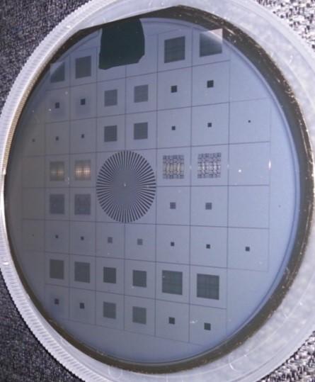 A sample neutron coded aperture mask Neutron coded aperture mask