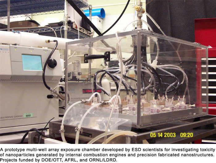 array exposure chamber