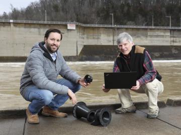 Adam Witt, left, and Mark Bevelhimer