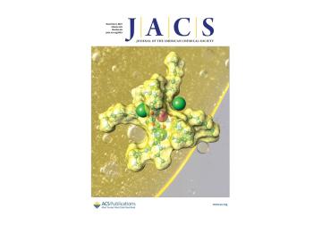 The clusters are assembled through steric and electrostatic forces, with the chloride anions (green spheres) residing in equidistant ‘clefts’ between coordinating diglycolamide ligands in positions that satisfy both repulsive and attractive ion-ion interactions.