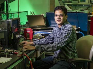 Veda Galigekere is leading Oak Ridge National Laboratory’s work on fast, efficient, wireless charging of electric vehicles.