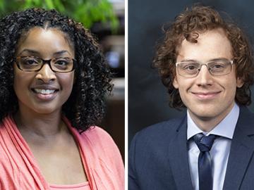 Clarice Phelps and Nathan Brewer 