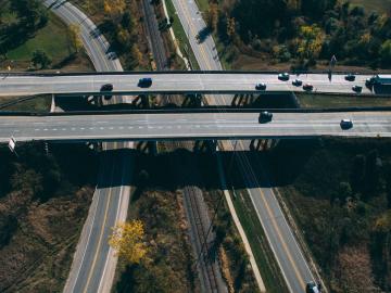 Heavy-duty vehicles contribute 23% of transportation emissions of greenhouse gases and account for almost one-quarter of the fuel consumed annually in the U.S. Credit: Chris Bair/Unsplash