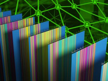 The D2U model categorizes user data by capturing behavior in all open programs throughout a user’s day. Credit: Nathan Armistead/ORNL, U.S. Dept. of Energy