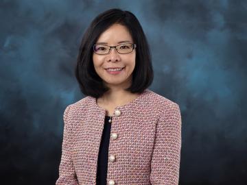 Miaofang Chi, a scientist in the Center for Nanophase Materials Sciences, received the 2021 Director’s Award for Outstanding Individual Accomplishment in Science and Technology. Credit: ORNL, U.S. Dept. of Energy