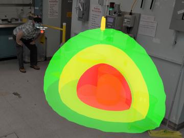 Transforming how workers see radiation with augmented reality technology (VIPER project)