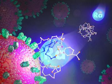 Researchers at Oak Ridge National Laboratory probed the chemistry of radium to gain key insights on advancing cancer treatments using radiation therapy. Credit: Adam Malin/ORNL, U.S. Dept. of Energy