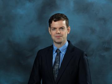 Studio portrait of a man