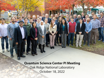 Group photo at PI meeting 