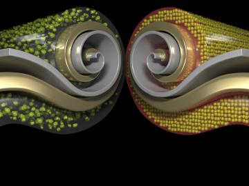 New manufacturing process produces better, cheaper cathodes for lithium-ion batteries. Credit: Andy Sproles/ORNL, U.S. Dept. of Energy