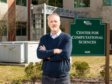 Matt Sieger. Credit: Carlos Jones/ORNL