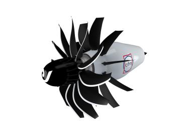 CFM’s RISE open fan engine architecture. Image: GE Aerospace