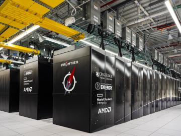 Frontier supercomputer