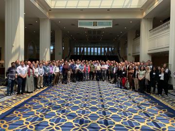 The Quantum Science Center hosted its first in-person all-hands meeting at the Gaylord Opryland Resort & Convention Center on May 22–24, 2023. Credit: Teresa Hurt/ORNL, U.S. Dept. of Energy