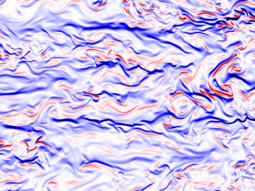 Simulations performed on Oak Ridge National Laboratory’s Summit supercomputer generated one of the most detailed portraits to date of how turbulence disperses heat through ocean water under realistic conditions. Credit: Miles Couchman