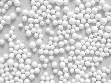 White spheres. Credit: Envato Elements
