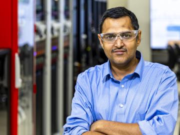 ORNL researcher Sreenivasa Jaldanki was recently elevated to IEEE senior member. Credit: Carlos Jones/ORNL, U.S. Dept. of Energy