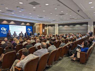 ORNL’s Climate Change Science Institute and Georgia Tech co-hosted a Southeast Decarbonization Workshop in November 2023. Credit: ORNL, U.S. Dept. of Energy