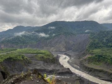 arial view of Coca river