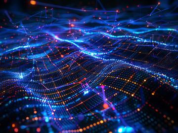 Adobe stock illustration of a quantum network