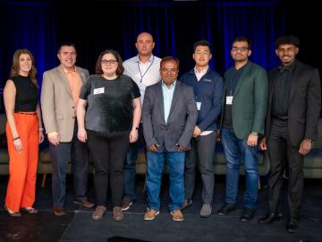 Group photo of 2023 Innovation Crossroads Fellows and staff. Image from Lawrence Berkeley National Laboratory
