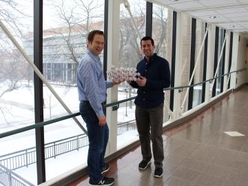 Dane Morgan and Ryan Jacobs opened up new windows into how strain alters the superconducting properties of a class of materials called Ruddelsden-Popper oxides.