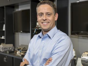 Claus Daniel, director of the Sustainable Transportation program at ORNL. Photo by Carlos Jones, ORNL.