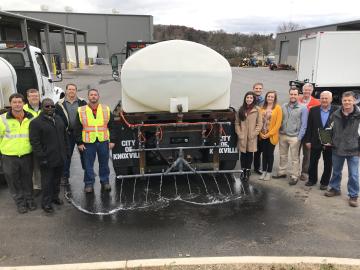 De-icing demo group photo