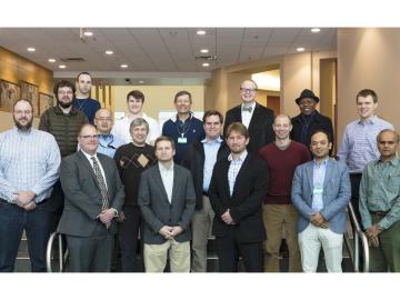 Symposium attendees represented ORNL, the University of Arizona, Georgia Tech, the University of Tennessee-Knoxville, and Brigham Young University. Symposium attendees represented ORNL, the University of Arizona, Georgia Tech, the University of Tennessee-Knoxville, and Brigham Young University.