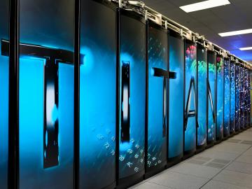 DOE's INCITE program promotes transformational advances in science and technology through large allocations of time on state-of-the-art supercomputers, including the Titan supercomputer at ORNL.  