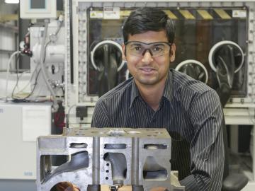 Niyanth Sridharan's research at Oak Ridge National Laboratory has contributed to understanding the unexpected behavior of irradiated alloys. Niyanth Sridharan's research at Oak Ridge National Laboratory has contributed to understanding the unexpected behavior of irradiated alloys.