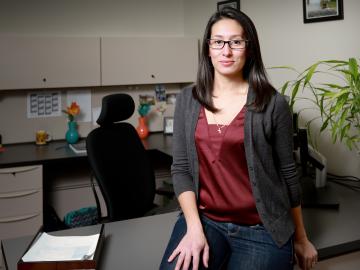 ORNL researcher Jackeline Rios-Torres sees connected and automated vehicles as the future in safer and more efficient transportation.