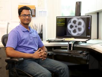 Singanallur “Venkat” Venkatakrishnan is a Wigner Fellow in the Imaging, Signals, and Machine Learning Group at ORNL.
