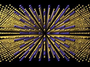Using high-performance computing, ORNL researchers are modelling the atomic structure of new alloys to select the best candidates for physical experimentation.