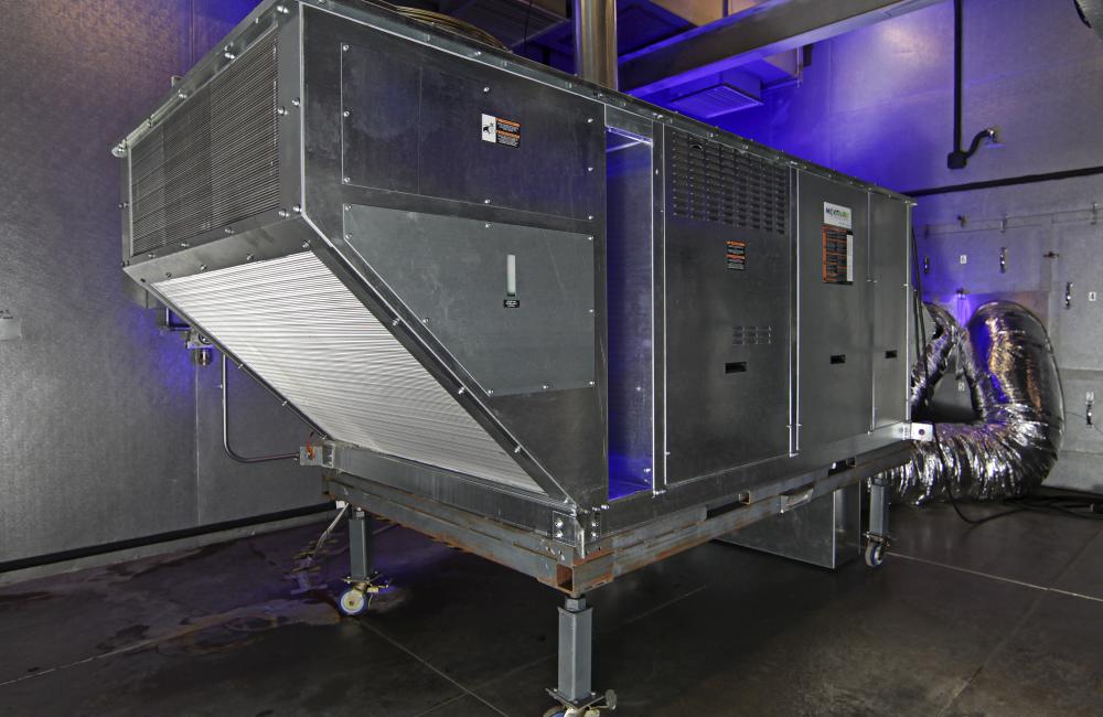 gas heat pump rooftop unit
