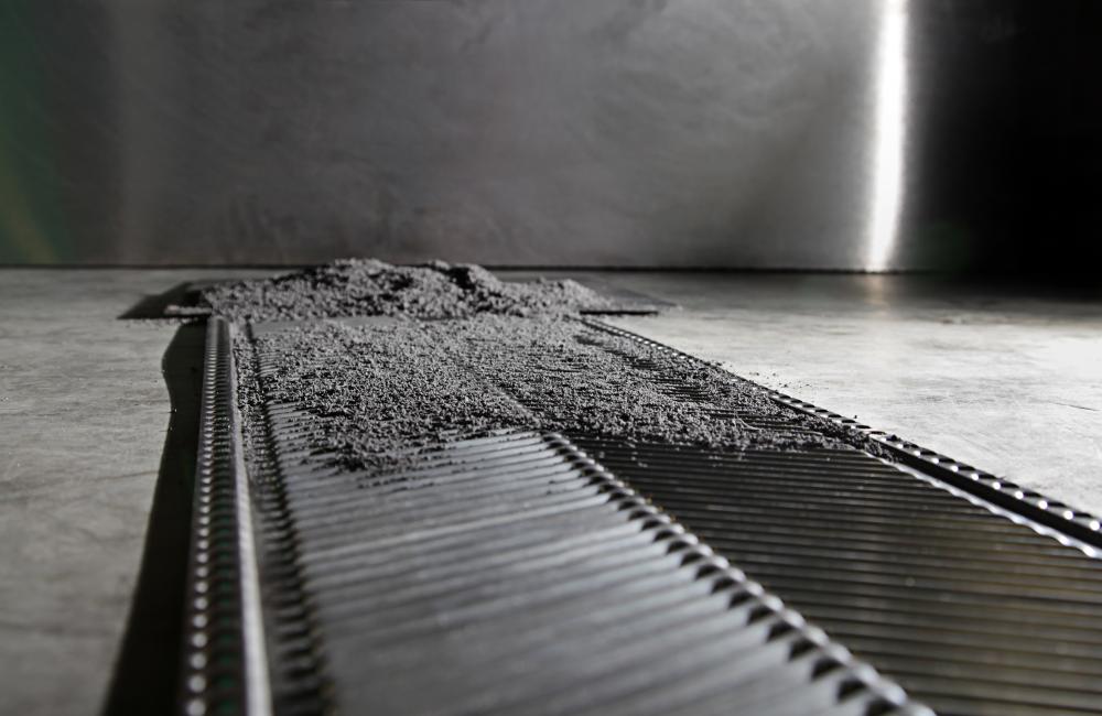 Titanium sheet from powder for desalination