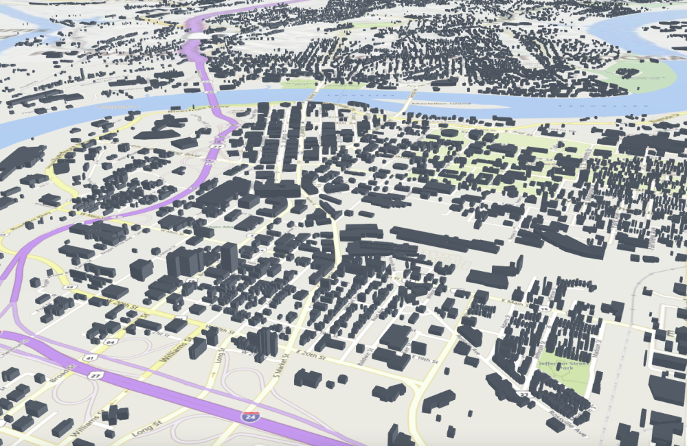 ORNL-created Chattanooga building energy models.