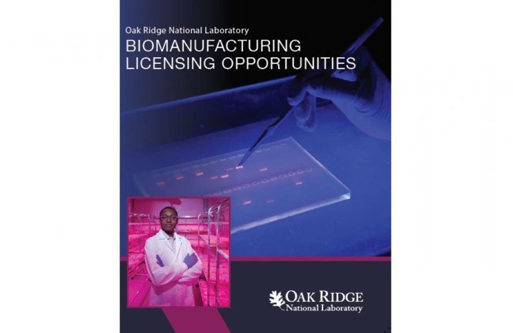 Biomanufacturing brochure cover