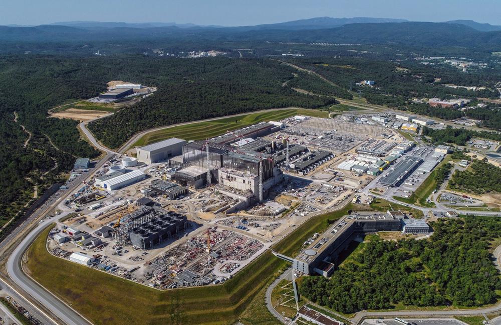 ITER site, May 2020