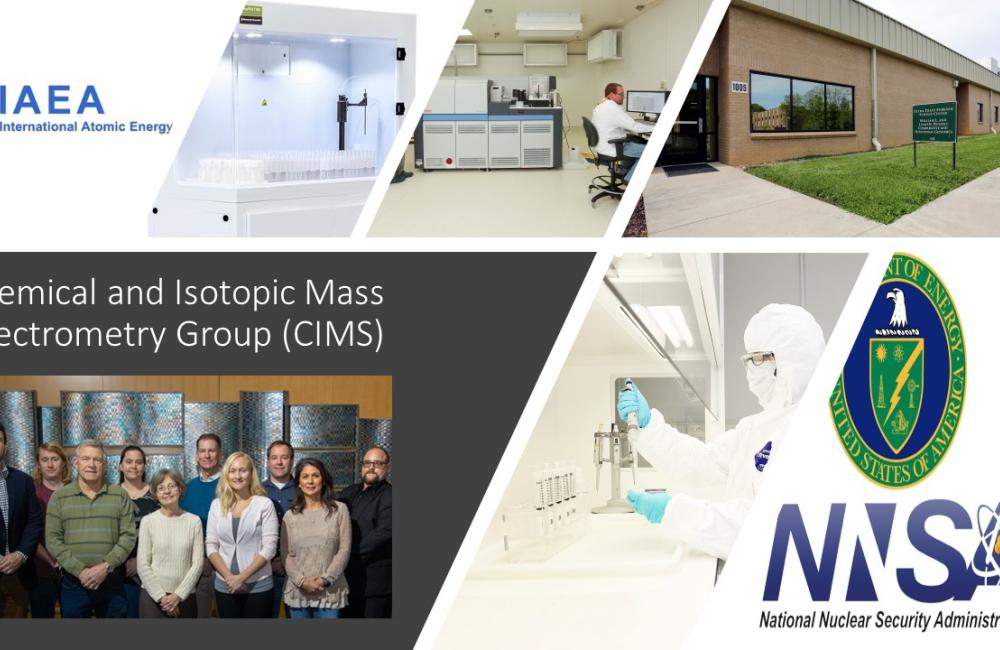 Chemical and Isotopic mass spectrometry team and facility, and the National Nuclear Security Administration's log. 
