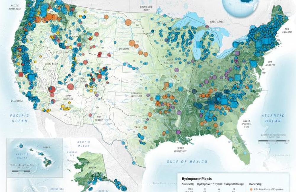 2020 Hydropower map