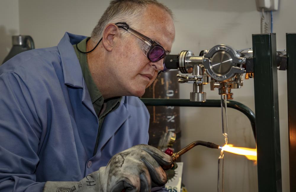Mike Zach with Stable Isotope Research, Development, and Production