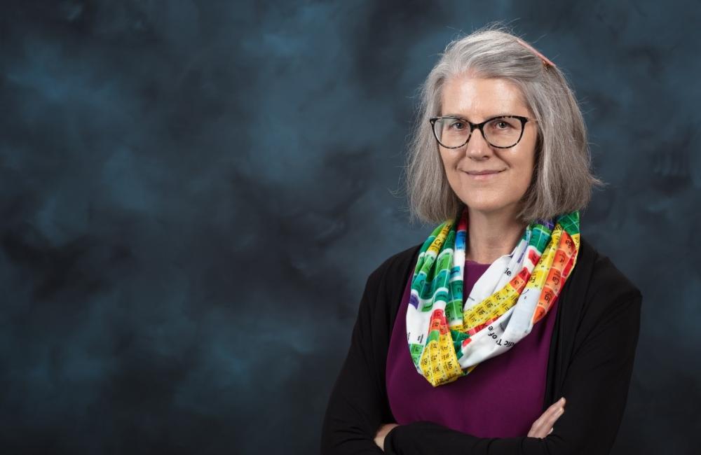 Deborah Frincke, one of the nation's preeminent computer scientists and cybersecurity experts, serves as associate laboratory director of ORNL's National Security Science Directorate. Credit: Carlos Jones/ORNL, U.S. Dept. of Energy