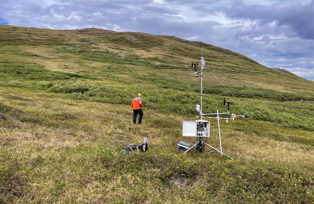As part of the Next-Generation Ecosystem Experiments Arctic project, scientists are gathering and incorporating new data about the Alaskan tundra into global models that predict the future of our planet. Credit: ORNL/U.S. Dept. of Energy